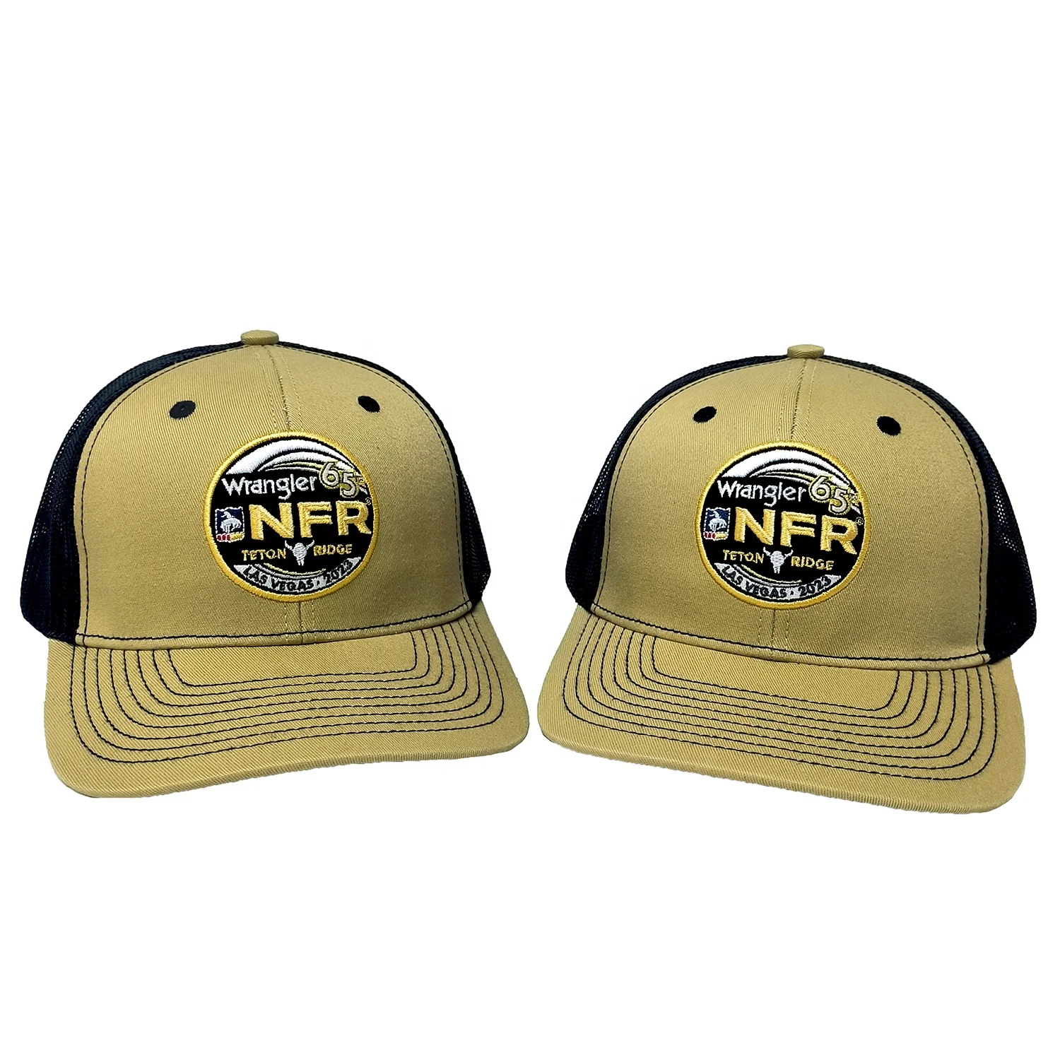 High Quality Custom Gorras Richardson 112 Mesh White Cotton Snapback Cap 3D Embroidery Trucker Hat