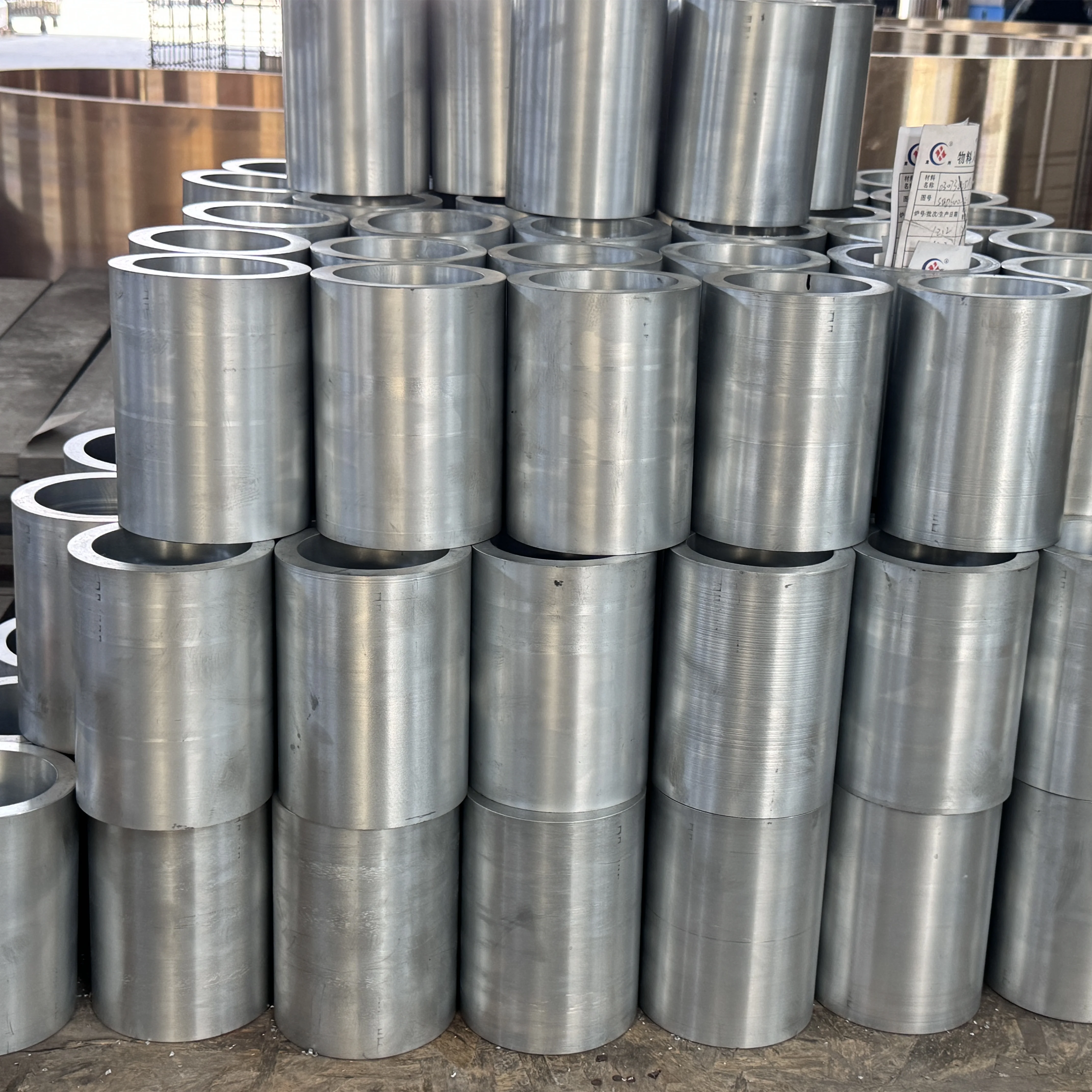ZA10-5 Zinc Bushing Are Used In Industrial Production, Fine Casting Process And Good After-sales Service