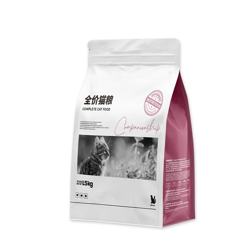 Pet Food Factory Omega-3 Omega-6 Private Label Package 25%-45% Protein Content Dry Cat Food