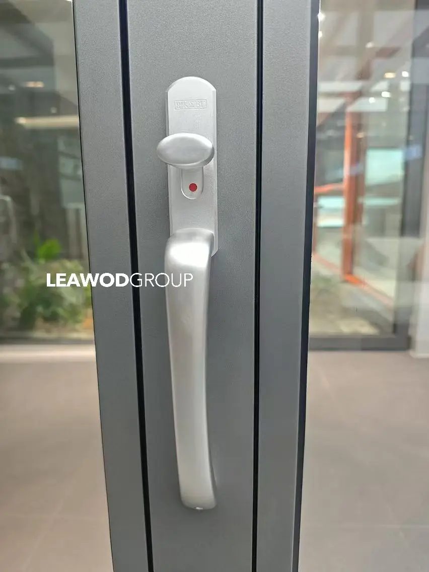 NEW thermal break aluminum Aluminum Sliding Folding Glass Door