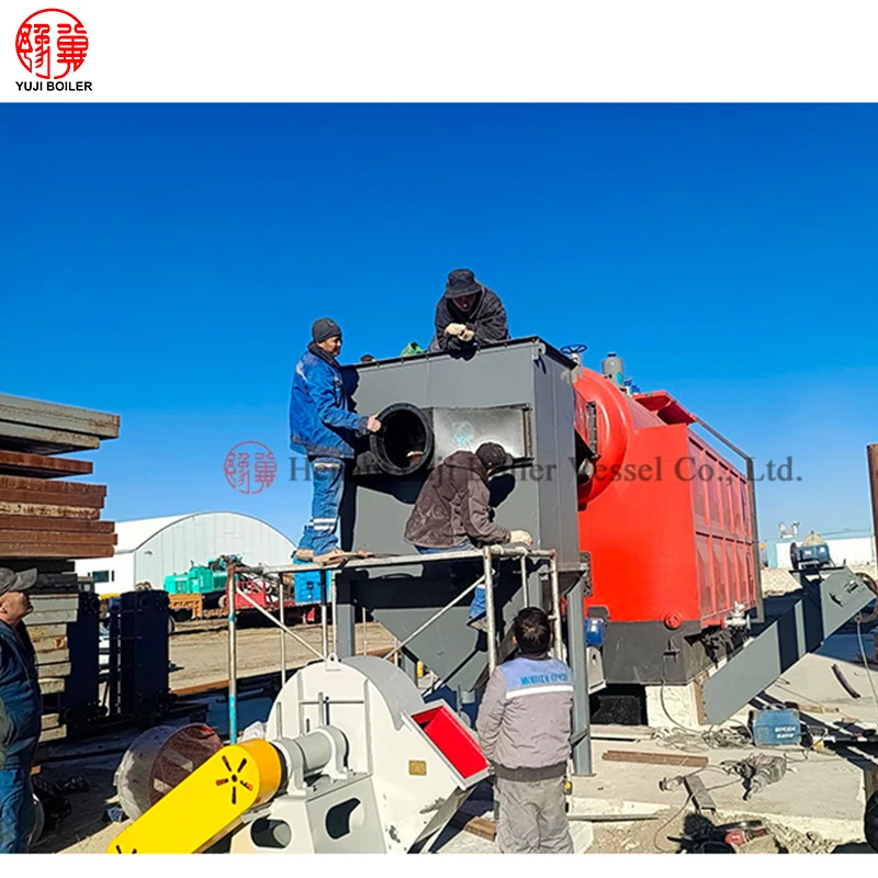 Customized Chain Grate Stoker Coal Rice Husk 15 Ton 8 Ton Biomass Fuel Boiler From China
