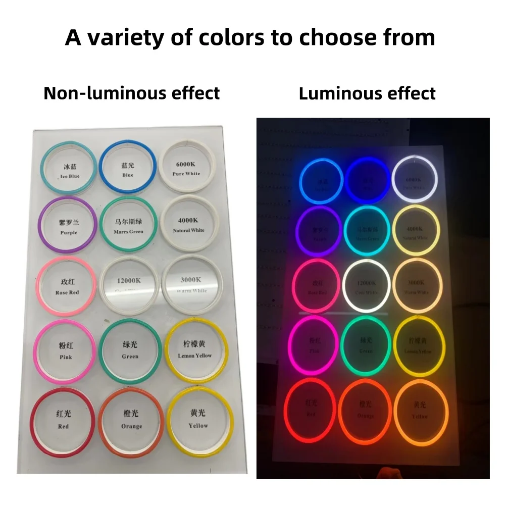 Tira Led Neon Flexible Flex Rgb 12V 1Cm