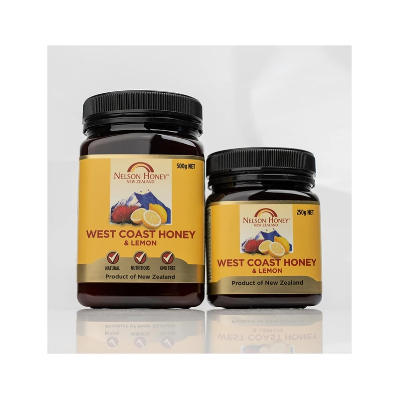 Our West Coast Honey Provides A Perfect Base To This Blend With Its Sweet Subtle Flavours West Coast Honey With Lemon