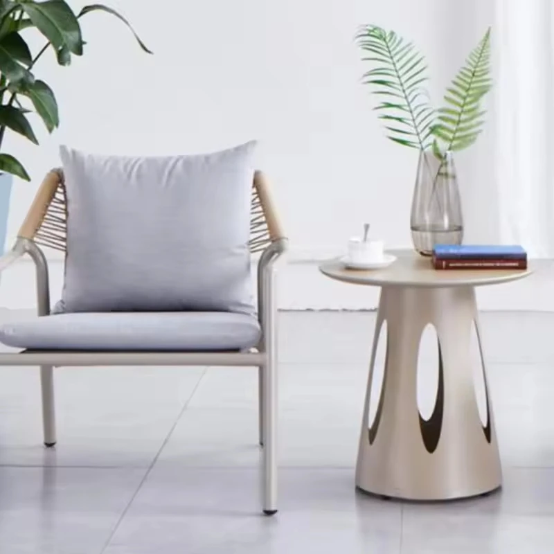 Small Outdoor Patio Furniture Dinning & Tea Table Garden Set for Courtyard Wholesale