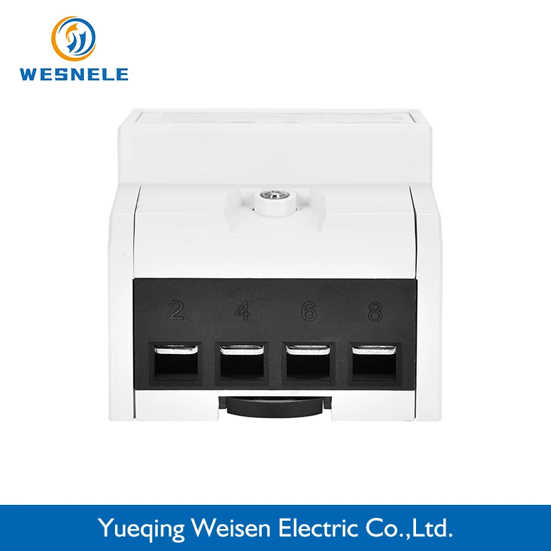 Трехфазный четырехпроводной ваттный счетчик электроэнергии измеритель потребления предоплата