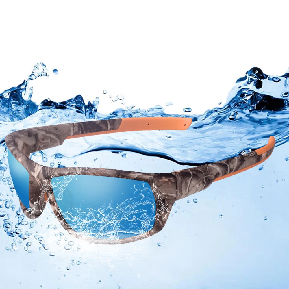 Sparloo 7053 sports sunglasses custom logo uv400 TPX floating polarized sunglasses anti scratch