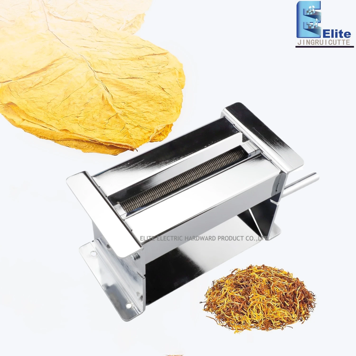 Hand Grinder Crusher Tobacco Shredder Herb Cutter Cigarette Shredding Machinery Tobacco Leaf Cutting Machine