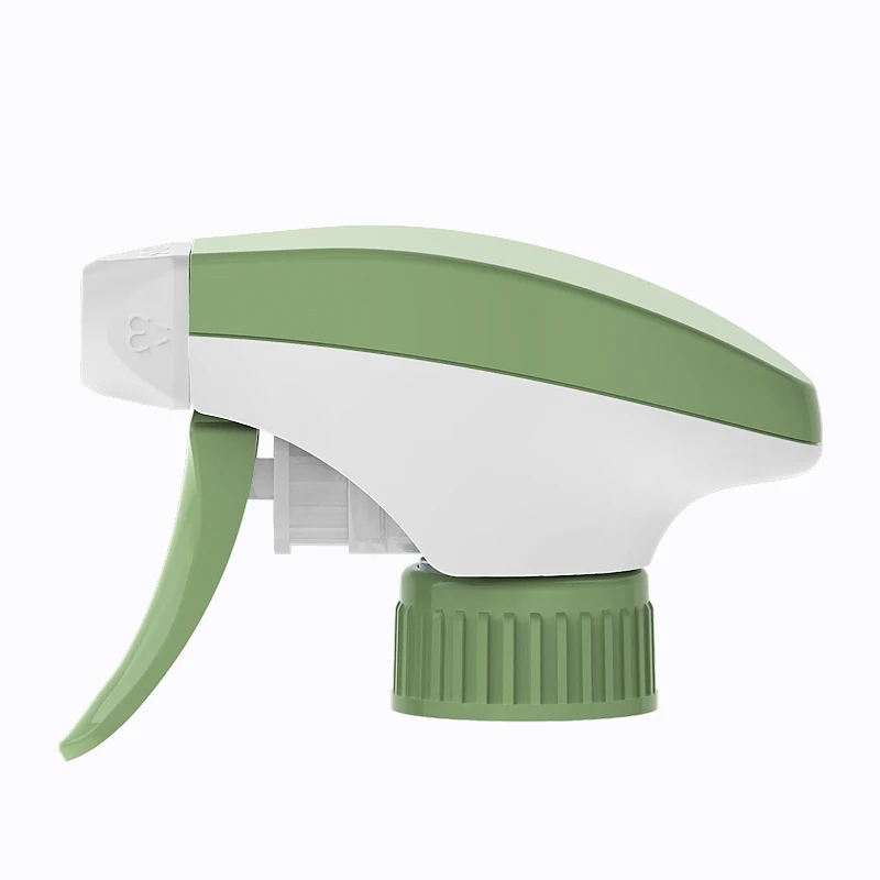 Manufacturer supplied 28 410 hand foam head trigger sprayer with spray bottle full plastic trigger