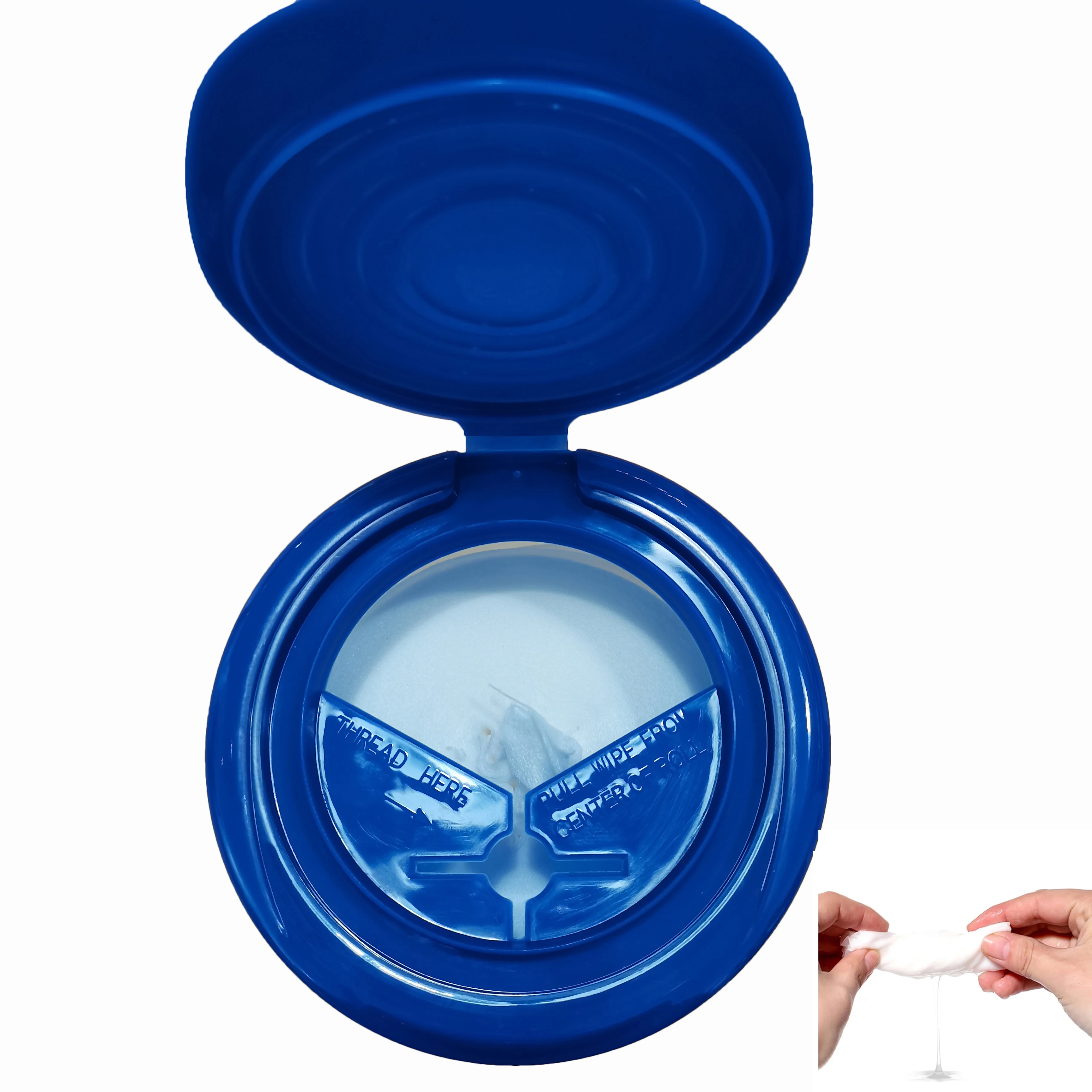 Private Label Spunlace Nonwoven Canister Wipes in Barrel