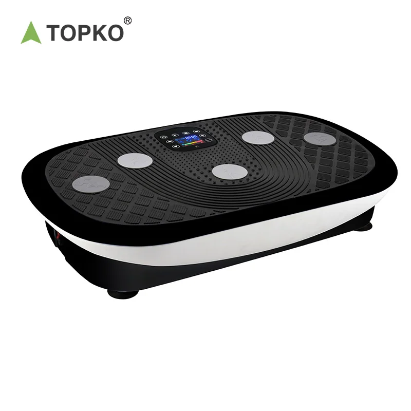 TOPKO Wholesale 3D Power Plate Vibration Machine Vibration Exercise Plate for Fat Burning Body Workout Vibration Plate