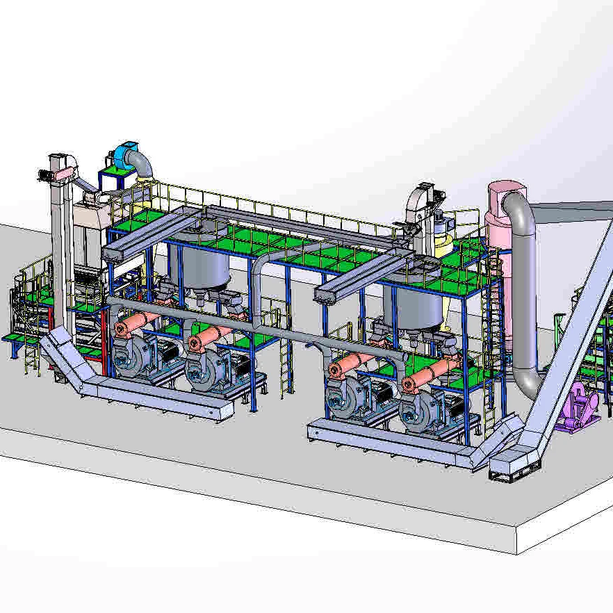 Горячая продажа 1-4tph древесная пила, машина для производства гранул, производственная линия с CE