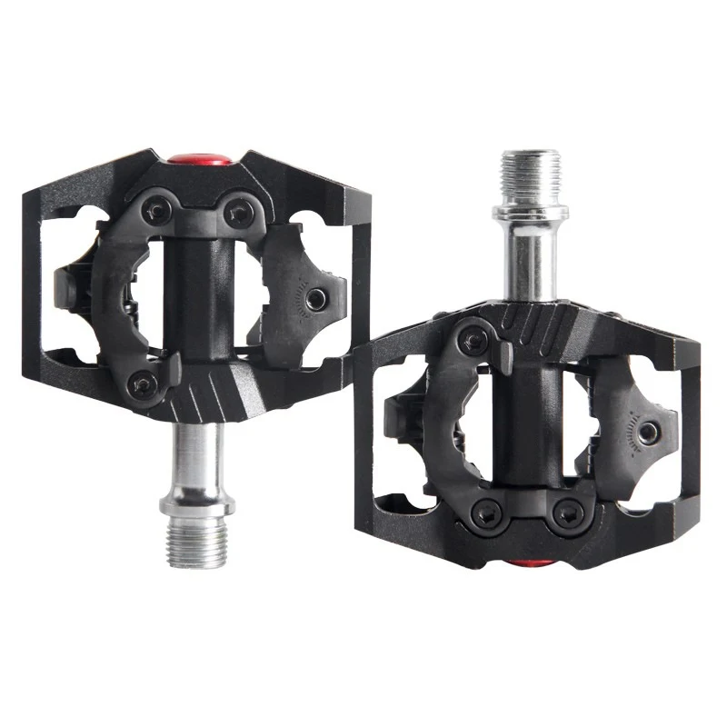 Professional Ride Self Lock Pedal CNC Aluminum Cr-Mo Axle Sealed Bearing Soft Tail Bikes MTB Mountain Bike SPD Pedals