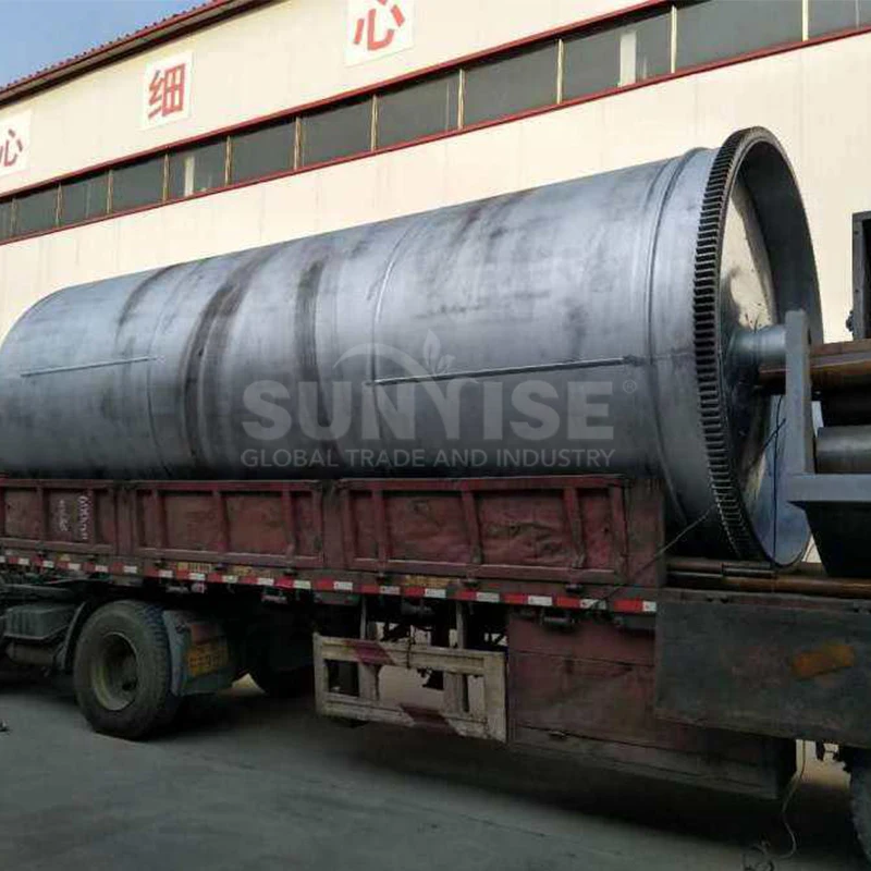 No Emission Convert Plastic to Fuel Oil Machine Plastic Pyrolysis Furnace