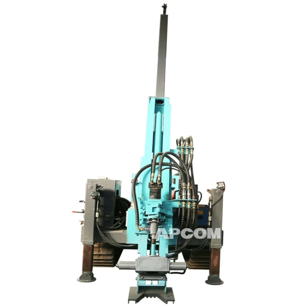 Портативная гидравлическая буровая установка APCOM gold, пневматическая малая буровая установка для поиска воздуха, буровая установка для образцов