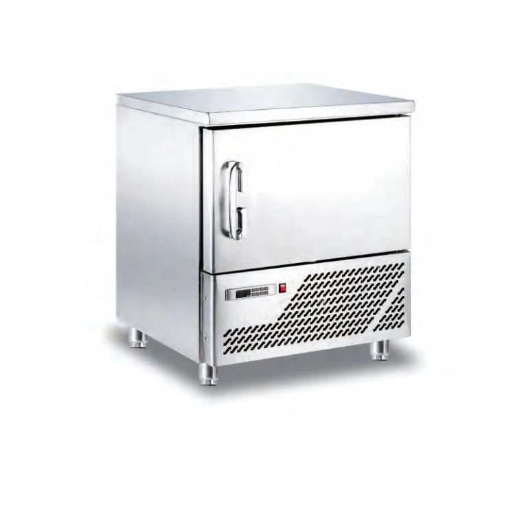 commercial 5 Trays  Chiller Fast Freezing Small Blast Freezer For Sale -45 degree blast chiller