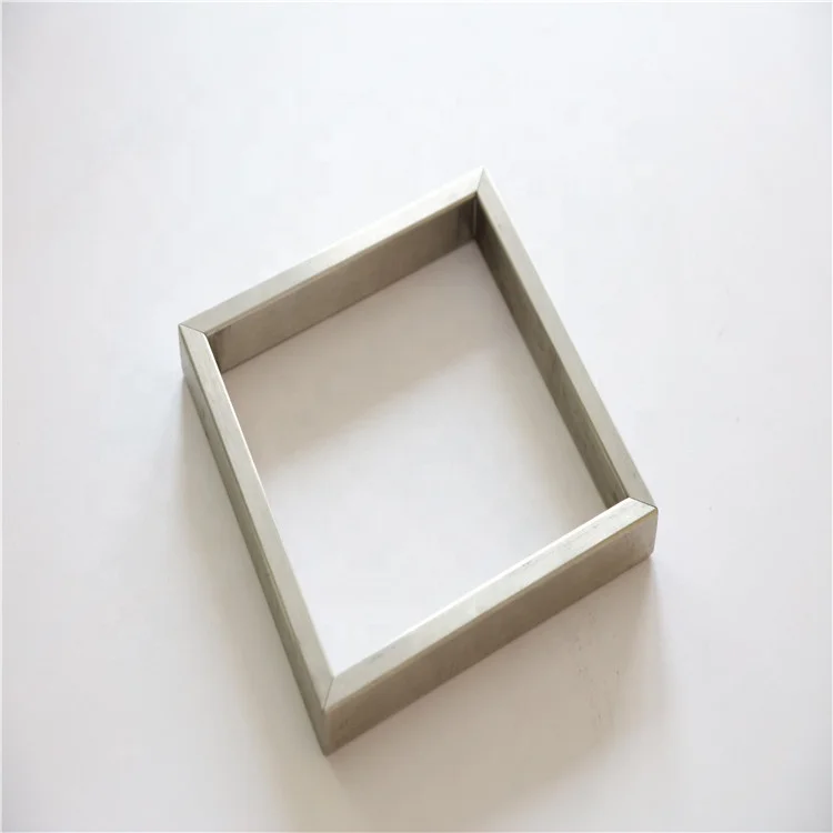 Luxury Hotel Mirror Decoration Stainless Steel Metal Frame