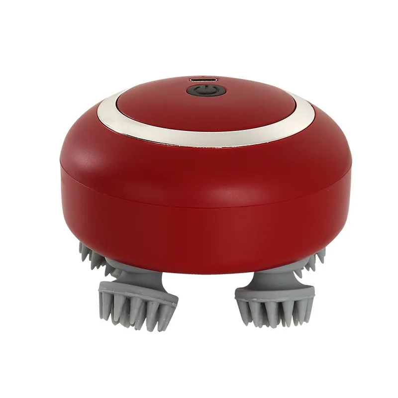 Electric Vibrating Hand Held Electric Octopus Head Scalp Massage Stimulator Brash Head Massager Machine