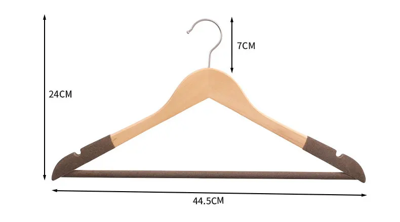 Современная Высококачественная Оптовая Продажа гостиничных мужских костюмов пальто Роскошная бархатная деревянная вешалка для одежды