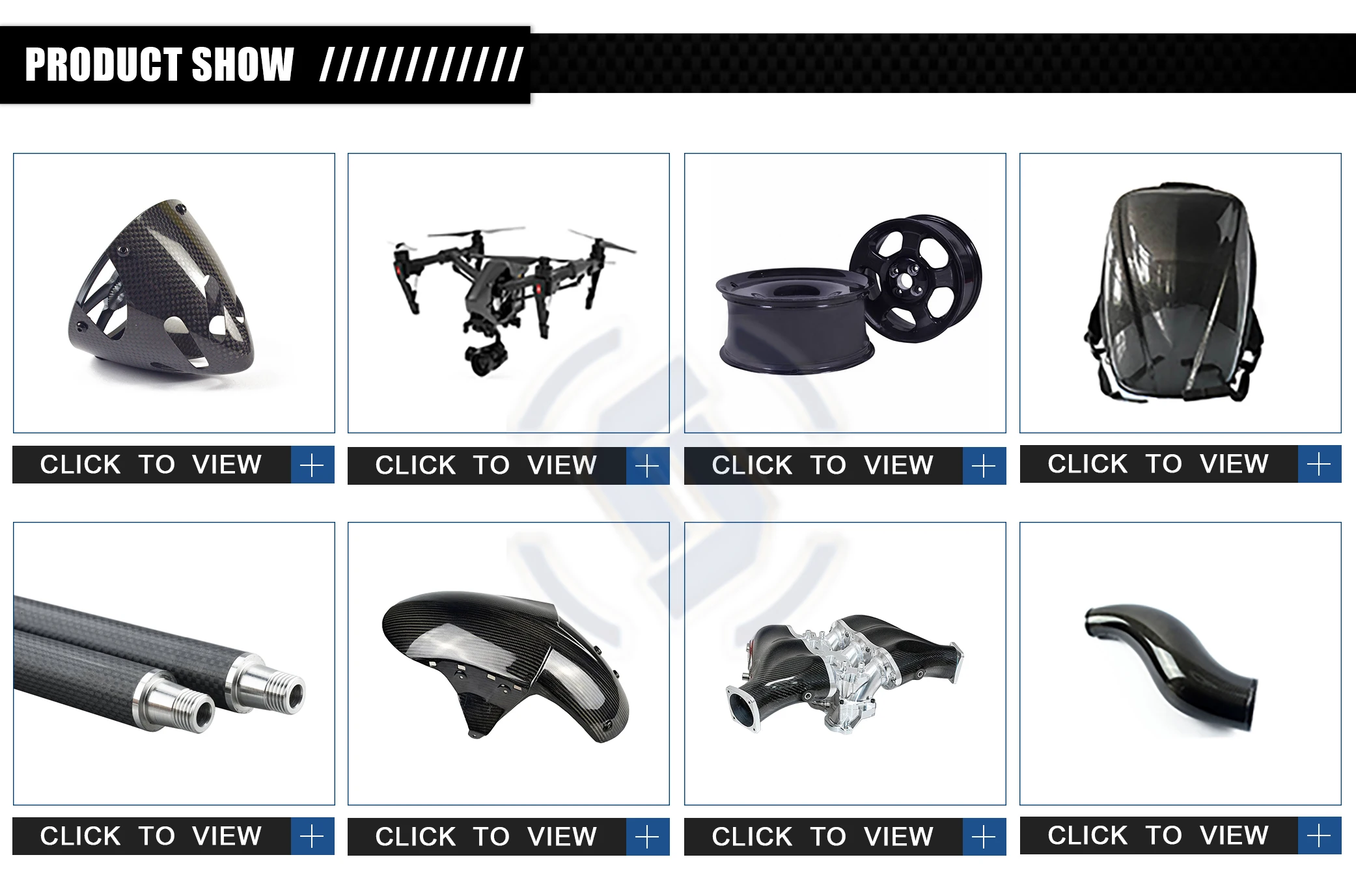 Good Performance High Strength Cheapest 100% Carbon Fiber Custom Service