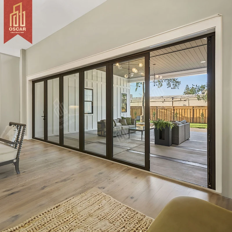 Oscaracso Flat Short Neck Slide Fold Folding Door Handle