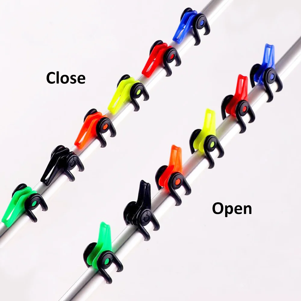 SUPERIORFISHING Fishing Rod Hook Keeper Multiple Color Fishing Bait Hanger Lure Fishhook Safety Holder Pesca Accessories