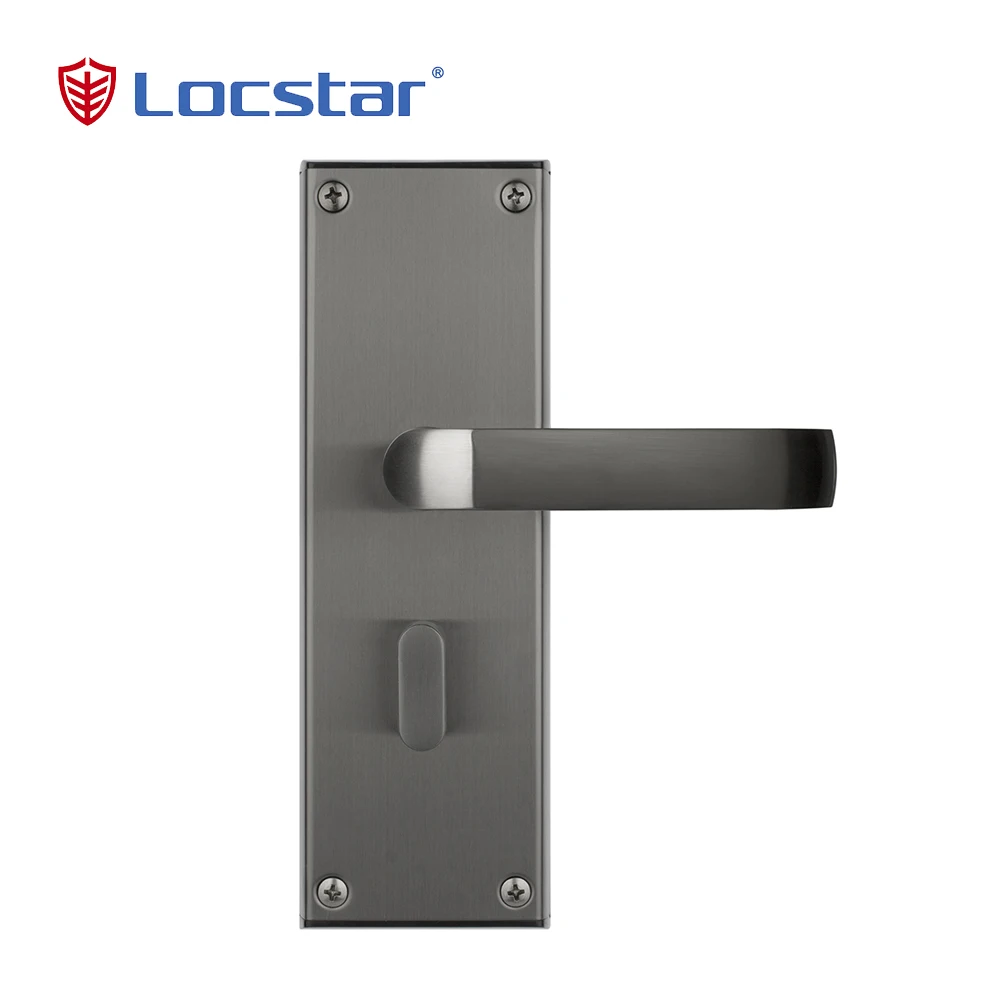 Locstar Hot Lock Aluminium Doors Card Key Reader  Electronic Door Handle Magnetic Bolt Sliding Doors Locks