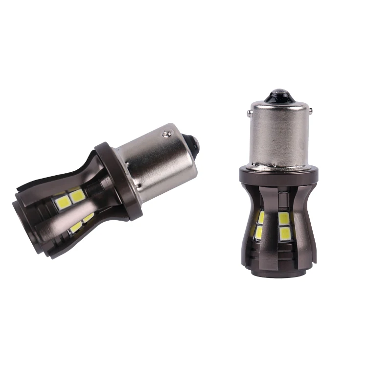 Оптовая продажа, самый маленький поворотный сигнал T20, передняя Светодиодная лампа для автомобиля, светодиодная лампа для фар canbus