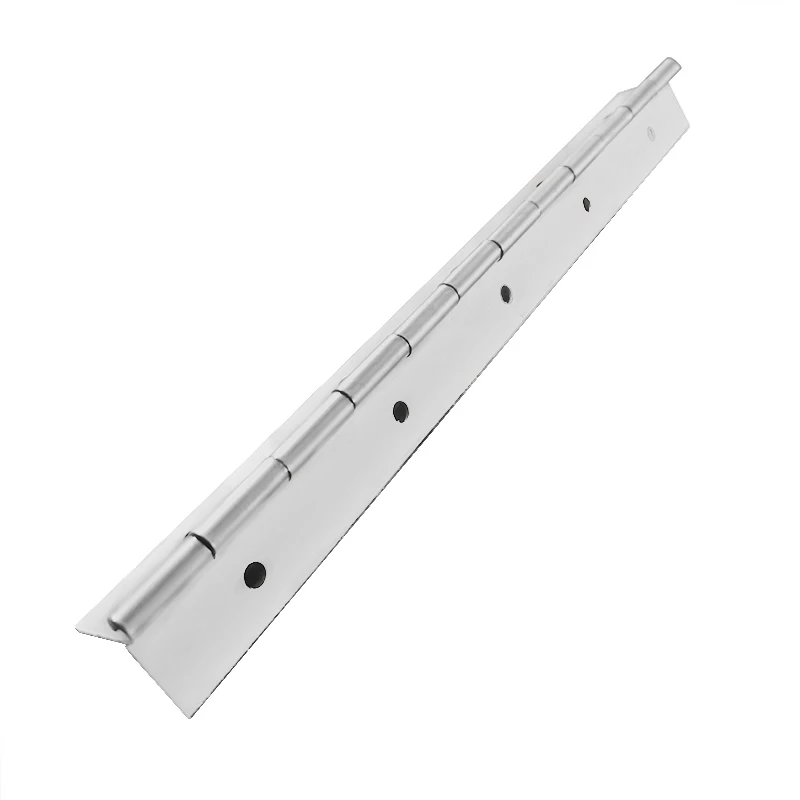 large heavy duty stainless steel 304 piano hinge with 60mm open width 3mm thickness