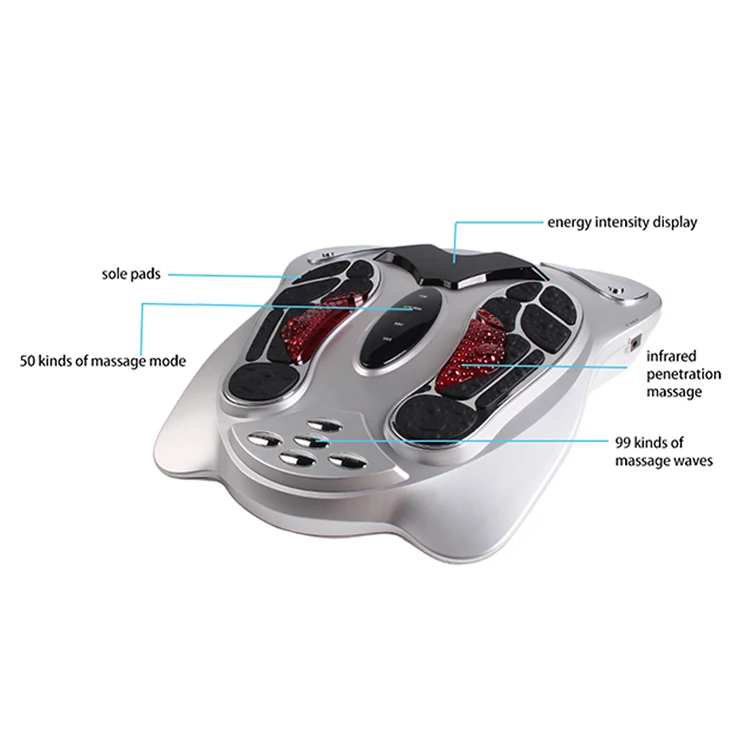 Shiatsu Foot Massager Machine with Soothing Heat Deep Kneading Therapy Air Compression Relieve Foot Pain