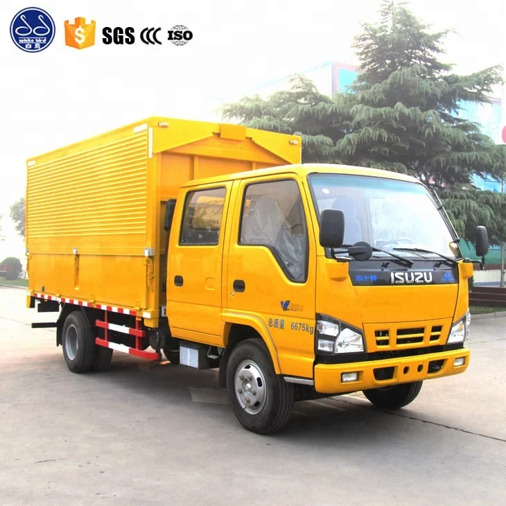 Light Weight Wing-Open Box Cargo Truck Box Van