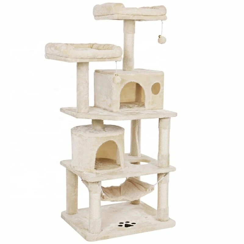 Hemp Rope Scratching Post Tree Pet Fun Chinese Product Import Cat Condo Tower