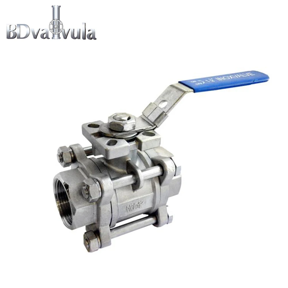 Stainless Steel 1000WOG Ball Valve Used for Water