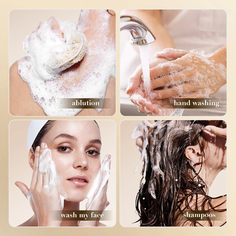 Customized Own Brands Organic Shampoo Bar Hair Soap 100g Handmade Natural Solid Vegan Shampoo and Conditioner Bar Wholesale