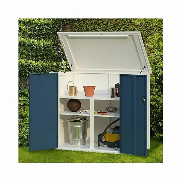 Garden Outdoor Waterproof Portable Storage Shed Outdoor Metal Garden Sheds