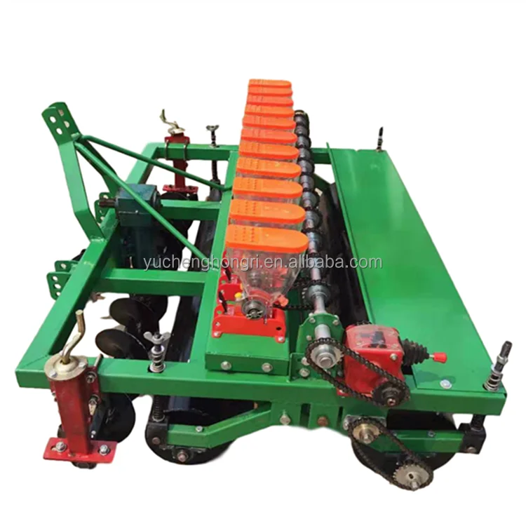 Tractor hitch vegetable seeder for onion quinoa carrot lettuce seeds