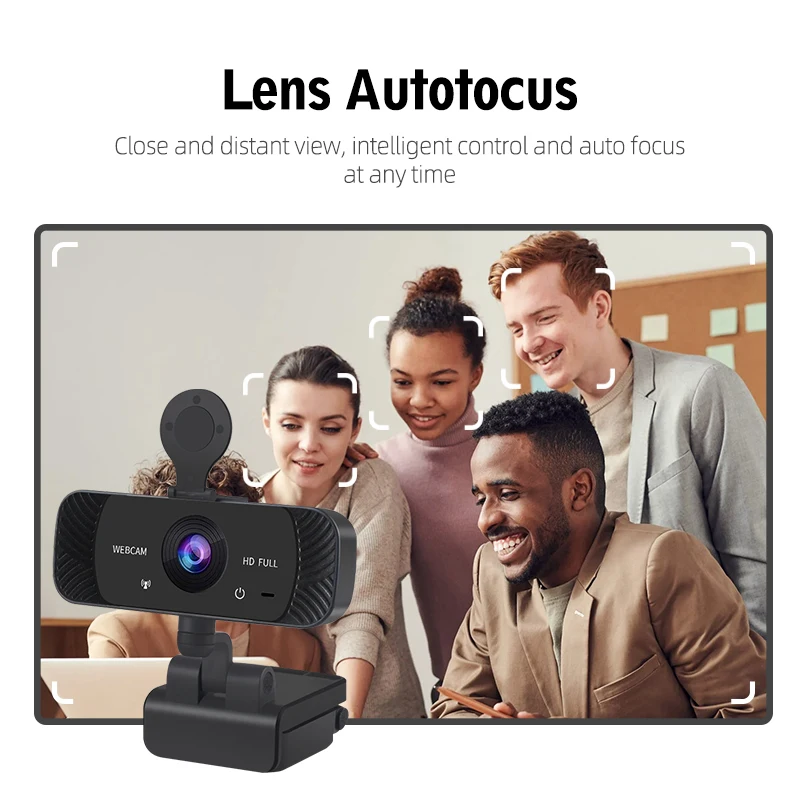 Cheapest Trust 1080 2K 4K USB PC Laptop Streaming Webcam with Privacy Cover