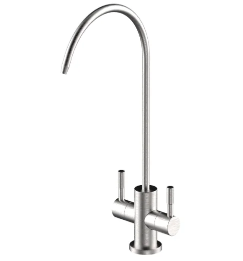 FEENICE two way dual handle filter water faucets tap for water purifier machine ro system filter