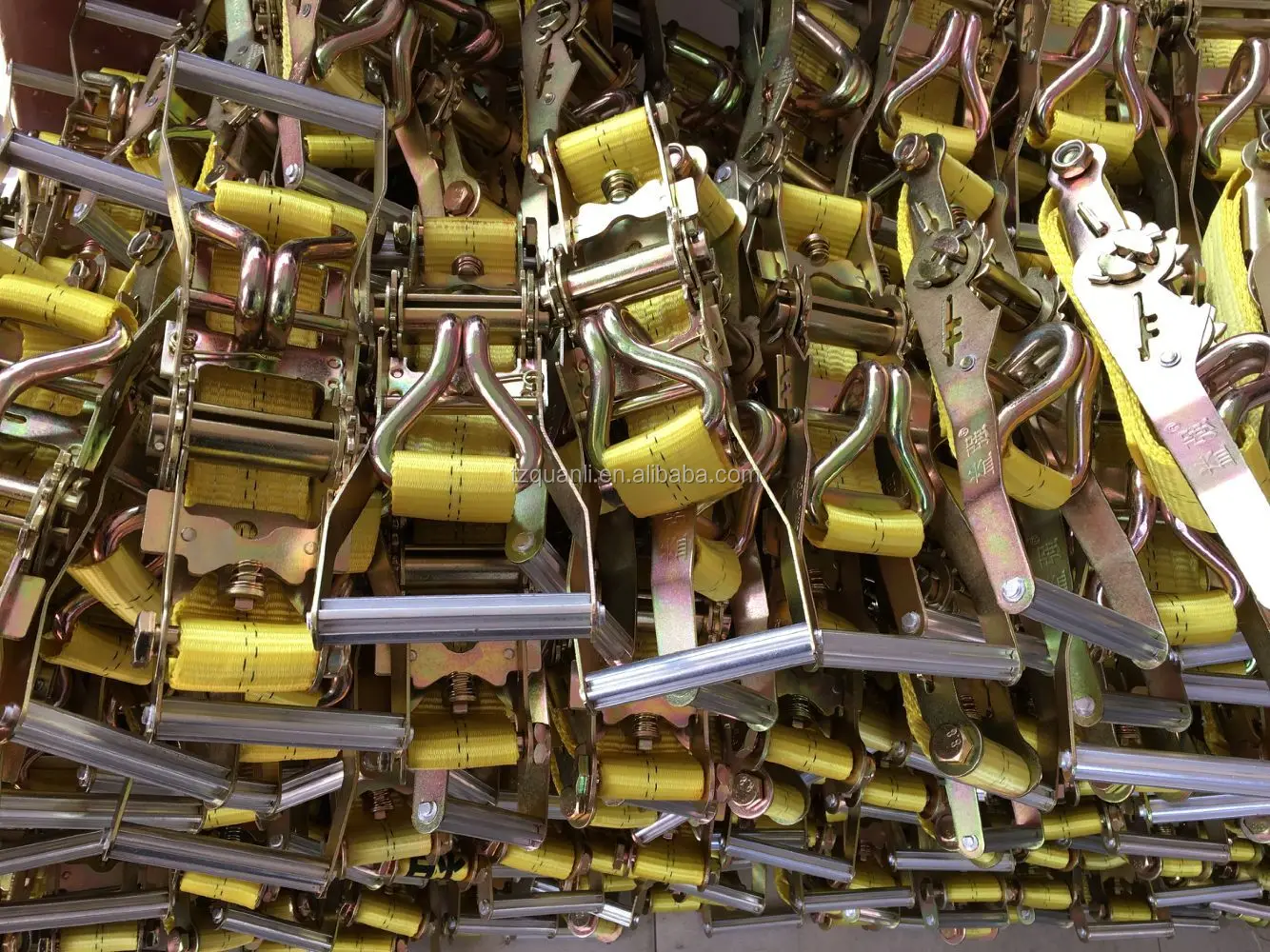 
25mm 1.5T All steel galvanized Double J hook for ratchet buckle 