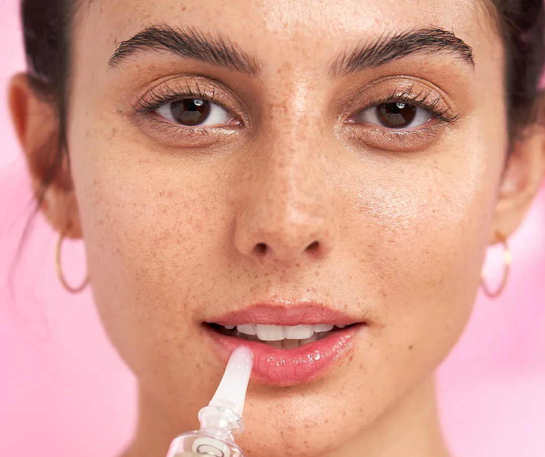 New arrivals peptide no sting hyaluronic acid instant lip plumper lip lightening treatment private label