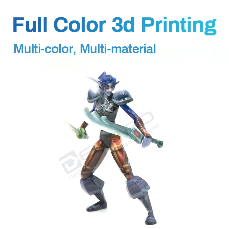 Stratasys Manufacturer Customized 3D Plastic Printing Full Color Resin Clear Resin 3D Print Figure Or Medical Model
