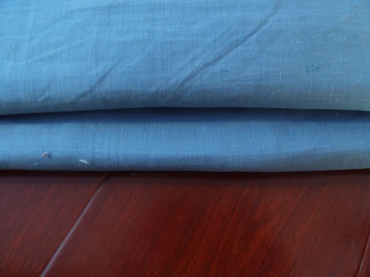 Фабричное производство, простая льняная ткань из хлопка и тенсела для рубашек или платьев