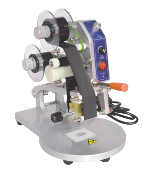 New arrived hot sale Multiple LInes Manual Color Ribbon Hot Print Printing Manual Code Coding Machine