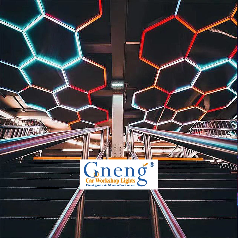 Wholesale High Quality Powerful Hexagon Stage Lights Party Nightclub Lights For Church