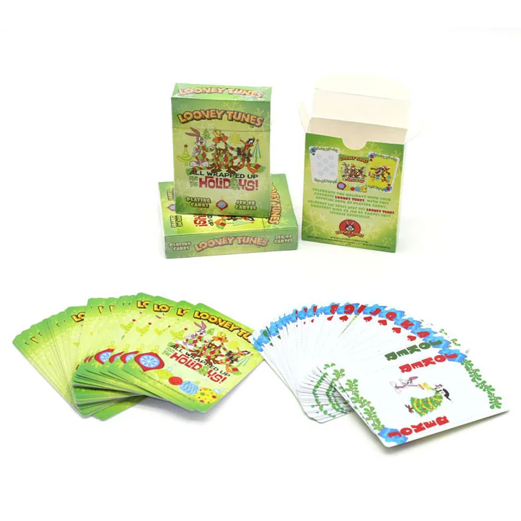 Manufacturer customize poker cards buying free sample printing promotional personalized playing cards