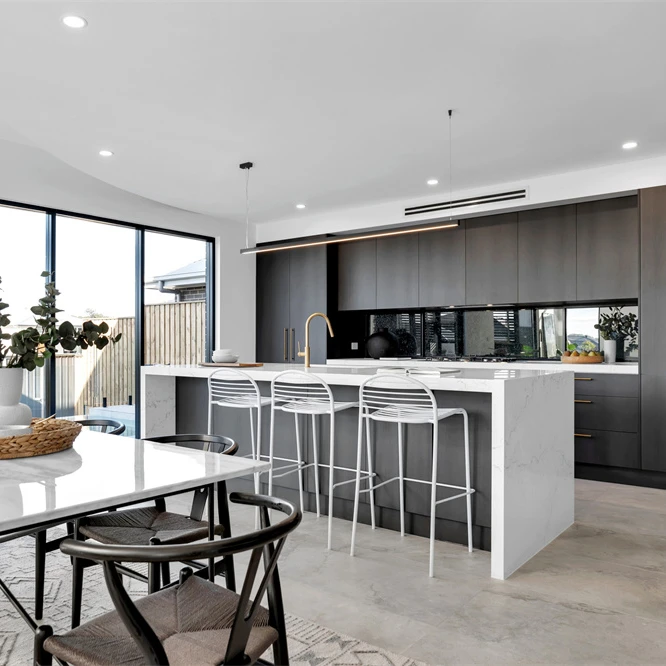 Flat egger board furniture modern bake painting australia standard kitchen cabinet