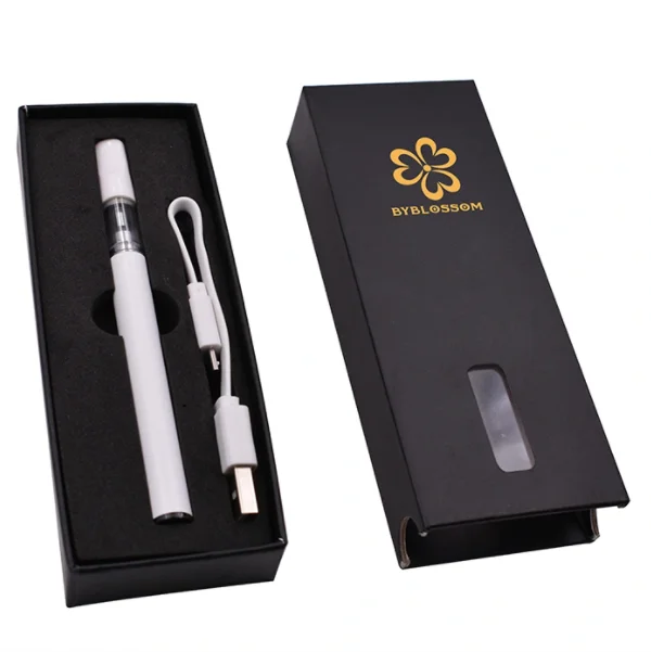 
 Пустой масляный картридж 5 мл Cbd с логотипом на заказ, не протекает, 510 резьбовой атомайзер, подарочные упаковочные коробки  