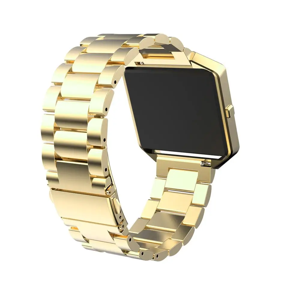 Premium Stainless Steel Watch Strap For Fitbit Blaze Smart Watch Band Watch Accessories