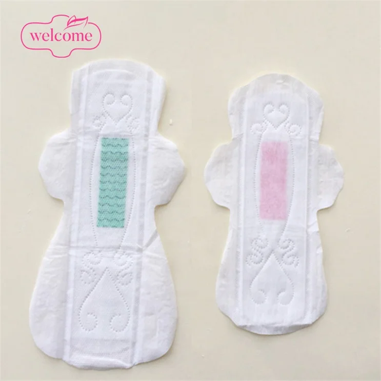 Fohow Icy Feeling Herbal Pad Everyday Ultra Sanitary Pad Napkins With Wings