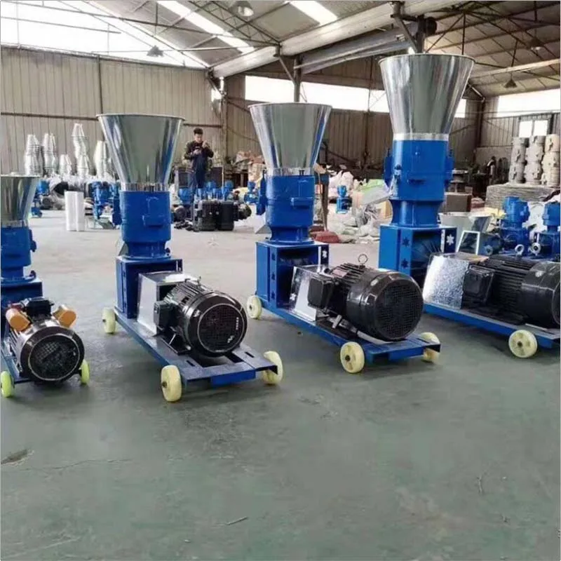 7.5kW flat die wood pellet machine pellet mill wood pellet mill sawdust pelletizer