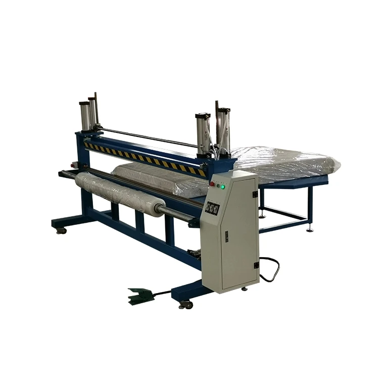 DINGFAN Factory Direct Selling Film Packing Machine For Mattress Machine Packing Manual Mattress For Sale